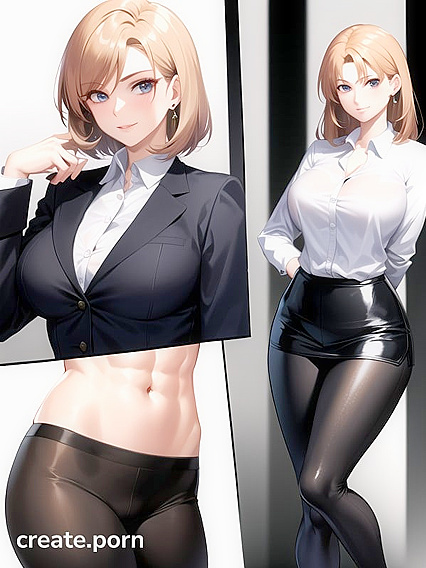 Fit Teacher in Her 20s Seduces Students in Erotic Hentai AI Image