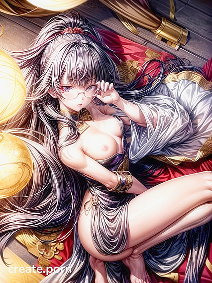 Black-Haired Beauty with Light Brown Skin Shows Off Her Busty Perfection in Hentai AI Porn