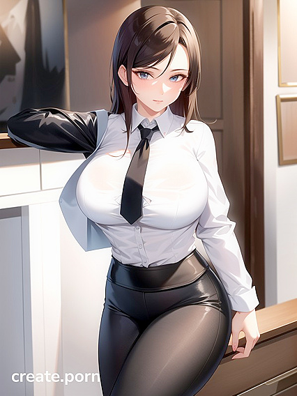 Fit Teacher Seduces Her Class with Steamy Hentai AI Image