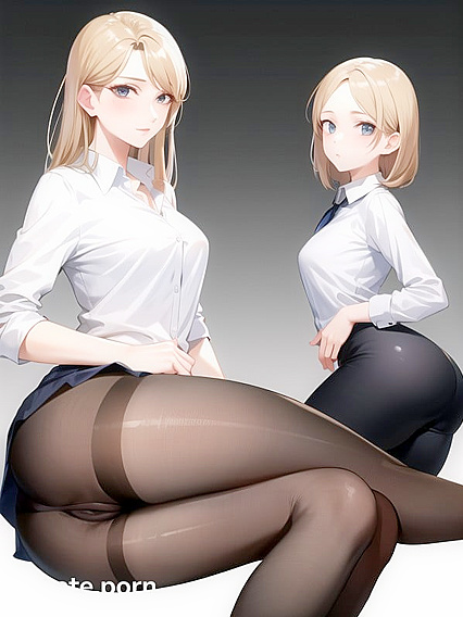 Skinny Teacher Seduces Her Class in Explicit Hentai AI Image