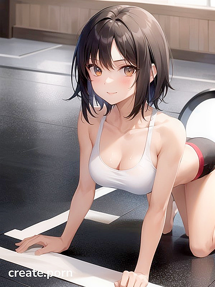 Happy 18-Year-Old Enjoying Short-Length Hentai Adventures