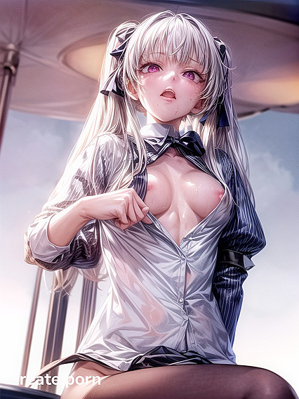 Rounded White Breasts in Detailed Hentai AI Image for Ultimate Pleasure