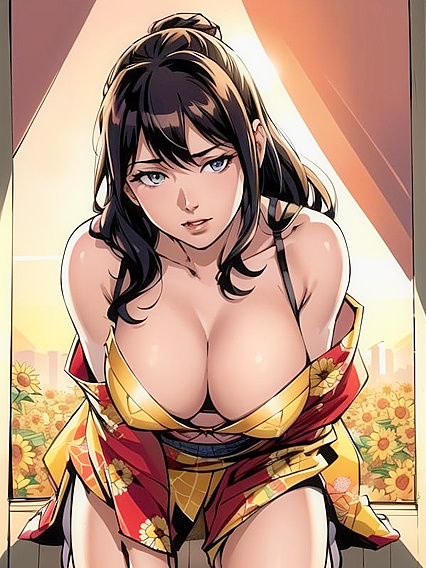 Fit 18-Year-Old Sunset Enjoying Intense Hentai Pleasure Sessions