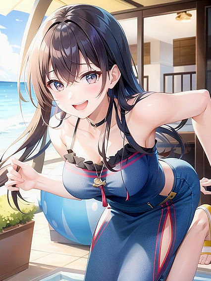 Cute Characters Get Wild in Seductive Hentai AI Image