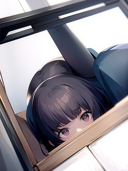 Top Down Full Nelson Action in Sizzling Hentai AI Image