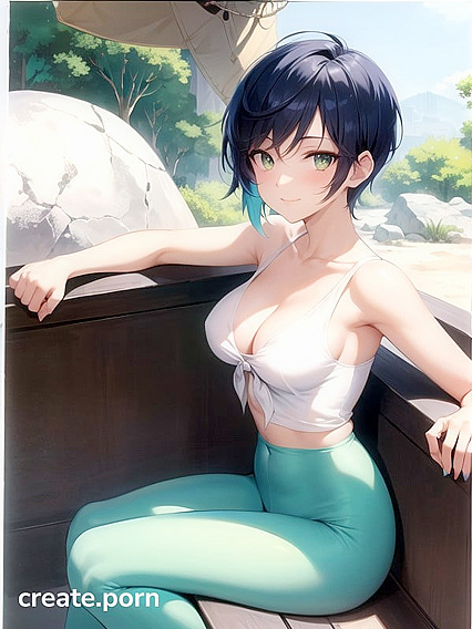 Rounded Curves and Plump Breasts in Casual Hentai Pleasure
