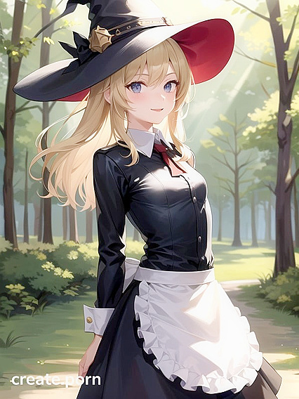 Apron-clad Beauty Shows Off Her Medium-Ass in Standing Hentai AI Image