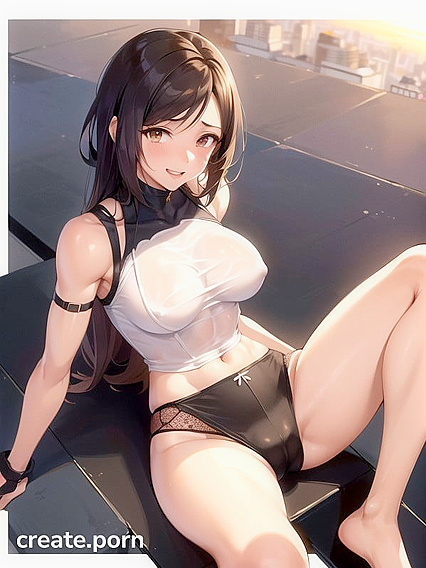 Feet Worship with Multiple Cumshots in Seductive Hentai AI Image
