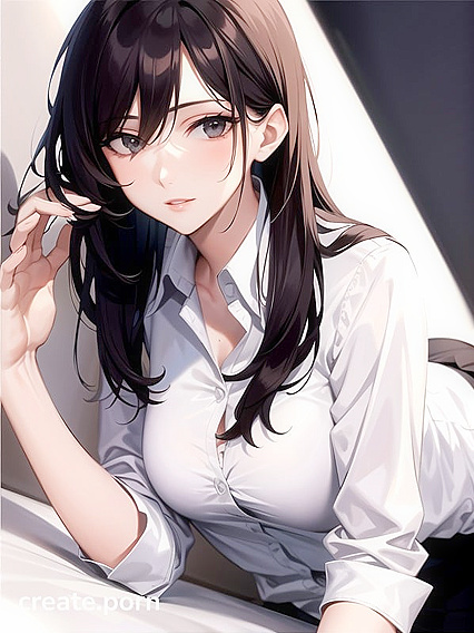 Skinny Teacher Lays Down for Steamy Hentai AI Image