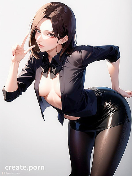 Skinny Teacher Model Gets Seduced in naughty Hentai AI Image