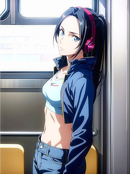 Nighttime Views Through the Window - A Seductive Hentai Experience