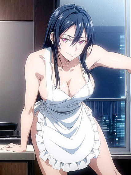 Nighttime Views Through the Window in Explicit Hentai AI Image