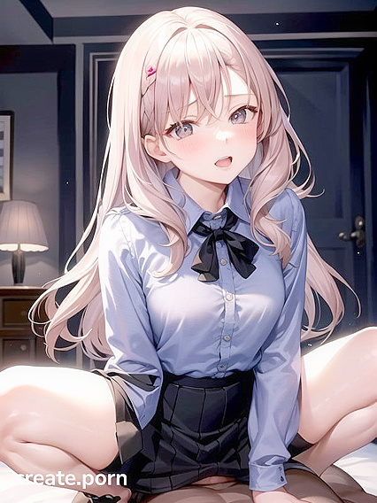Skinny Girl 18+ with Small Breasts Enjoys Intense Hentai Pleasure
