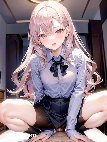 Teacher with Small Breasts Seduces Her Student in Naughty Hentai AI Image