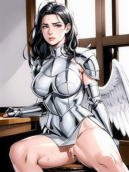 Rounded Breasts Explode in Ecstatic Cumshots in Thick Hentai AI Image