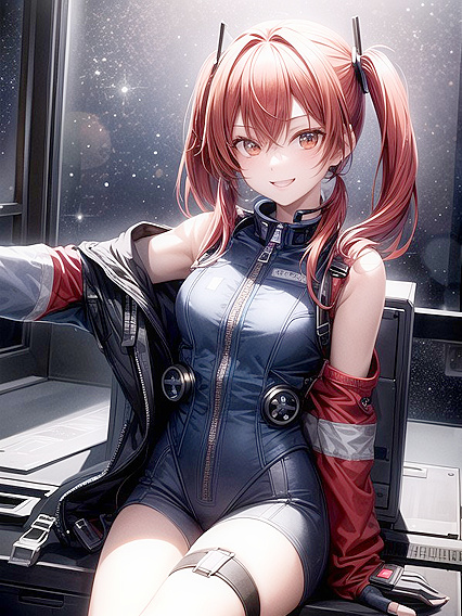 Bust Shot Bliss in Space - 18+ Hentai Adventures
