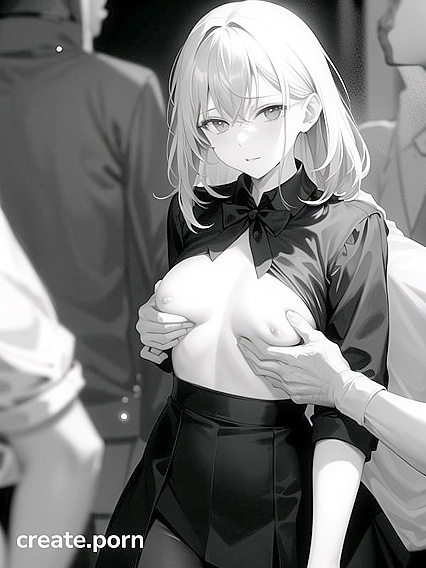 Skinny Teacher Seduced and in naughty Hentai AI Image