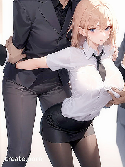Skinny Teacher in Intense Hentai AI Image