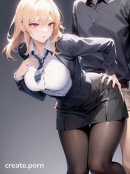 Sexy Teacher with Small Breasts in naughty Hentai Adventures