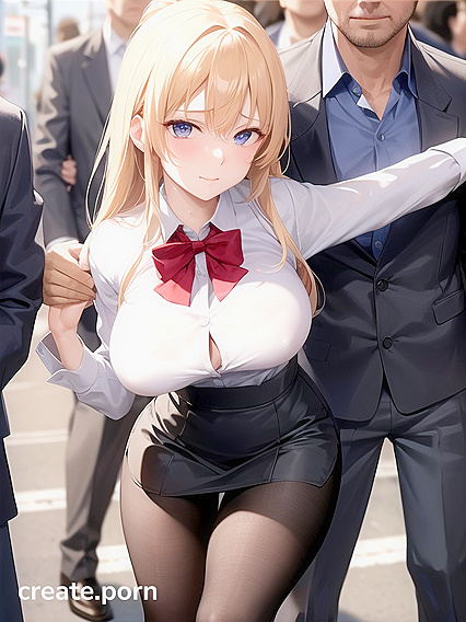 Skinny Teacher with Tiny 18+ Tits Gets naughty in Hentai AI Image