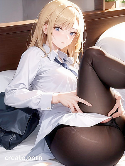 Small Breasts and Unique Sideways Pleasure in Mind-Blowing Hentai AI Image
