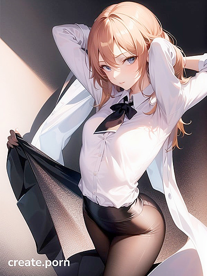 Teacher with Small Breasts Bound with Arms Up for Naughty Hentai Pleasure