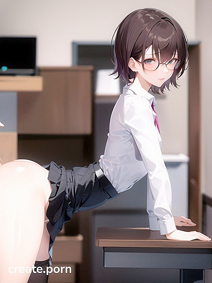 Sexy Small-Breasted Teacher Seduces Her Student in Naughty Hentai Fantasies