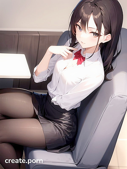Skinny Girl 18+ with Small Breasts Enjoying Intense Hentai Pleasure