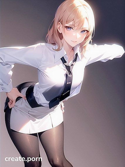 Small Breasts and Hands on Hips - A Seductive Hentai Fantasy