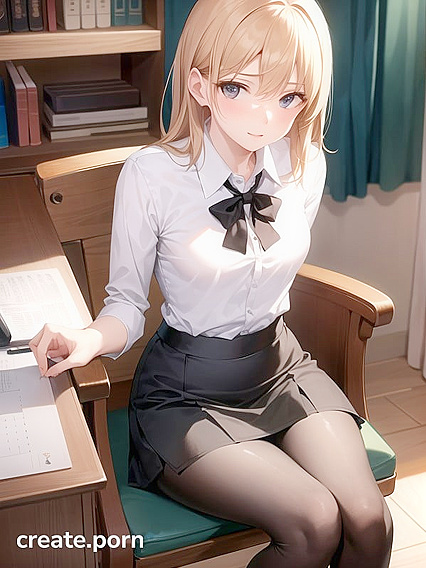 Small-breasted Teacher Gets Seduced in Explicit Hentai AI Image