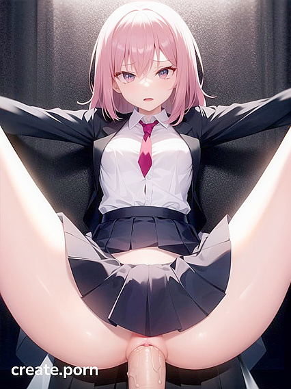 Skinny Teacher Gets Seduced in Explicit Hentai AI Image