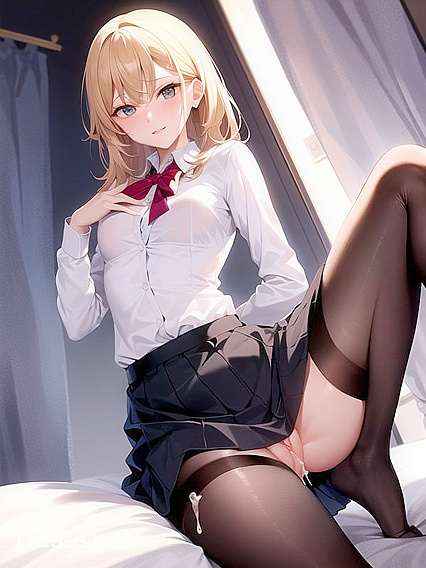 Skinny Teen 18+ Gets Loaded Creampie in Wild Hentai AI Image