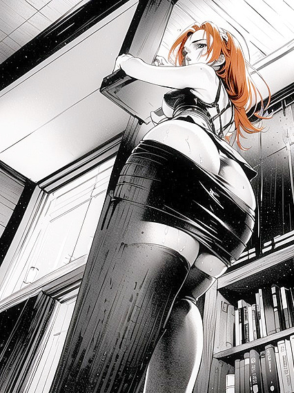 Rounded Ass Action in Explicit 18+ Hentai Hentai AI Image