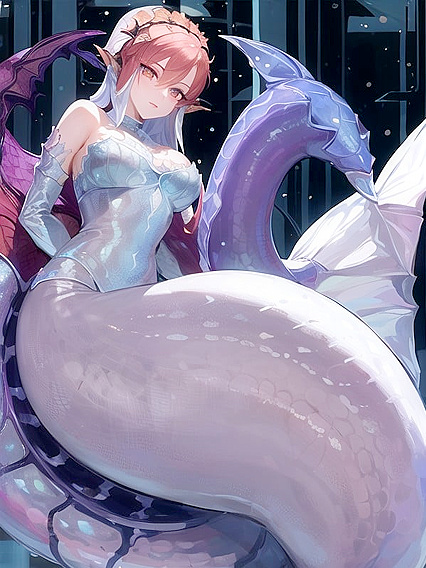 Lamia Seductress Unleashed in steamy Hentai Adventures