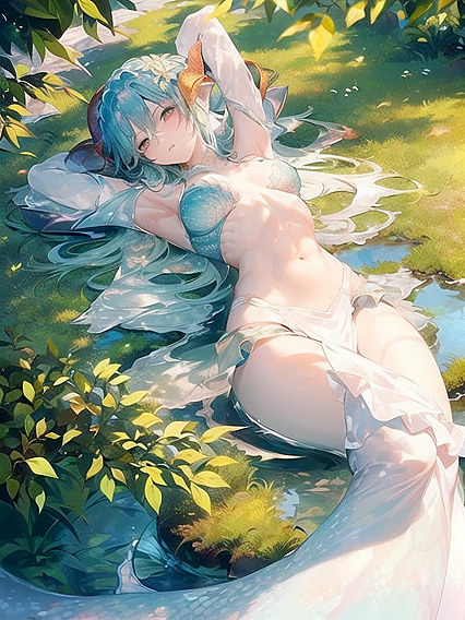 Fit Girl 18+ with Small Breasts Gets Wild in the Forest for Hentai Pleasure