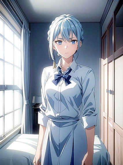 Mind-Melting Solo Blue hentai Session Captured in HD Screen Caps