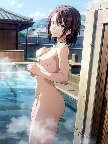 Brunette Waist Shot Screenshots Heat Up Your Hentai Desires