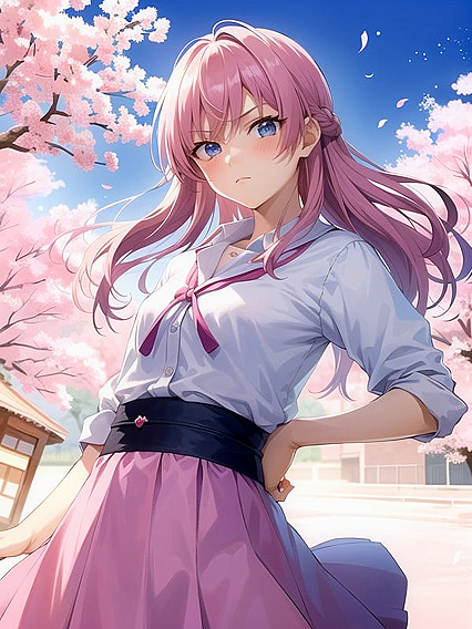 Tiny 18+ Tits and Petite Ass in School Uniform for Naughty Hentai Fun