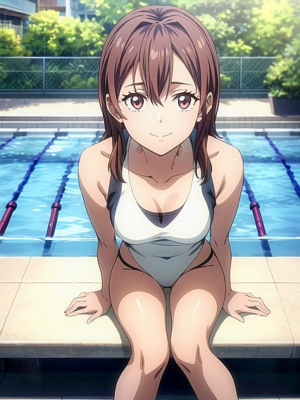Poolside Waist-Shot Ecstasy - A Short-Length Hentai Adventure
