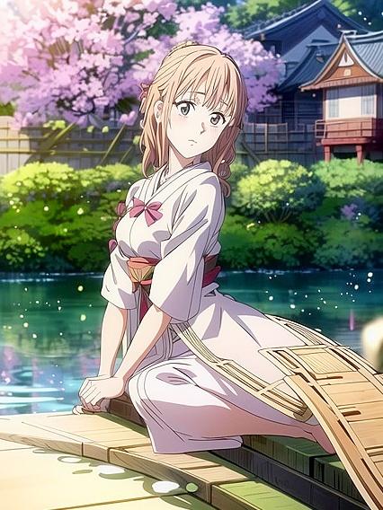 Screencap Hentai Adventures in a Japanese Village Landscape