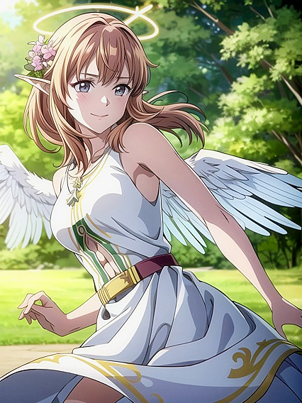 Pointy-Eared Elf Dances Seductively in Mesmerizing Hentai AI Image