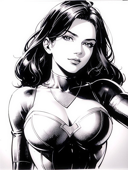 Massive Bosoms Bust Shots - voluptuous women over 20 in mind-blowing Hentai AI Image
