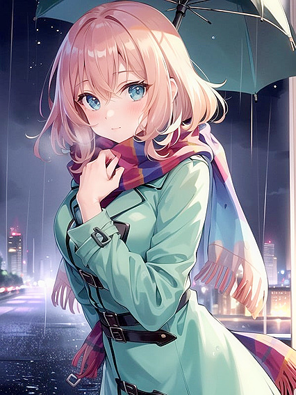 Noon hentai delight - She pulls over her pullover while gazing at you seductively
