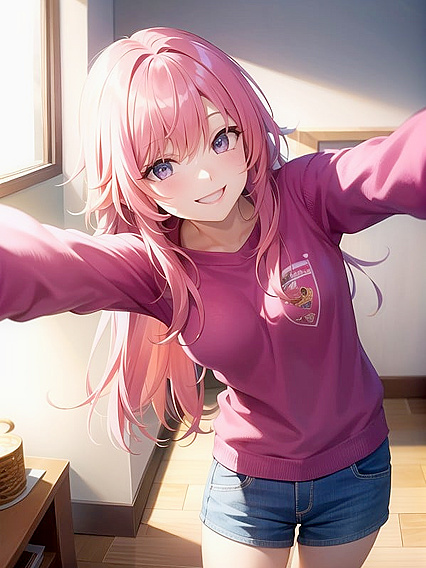 Happy Hentai Fun with Sexy Selfies and Perfect Angles