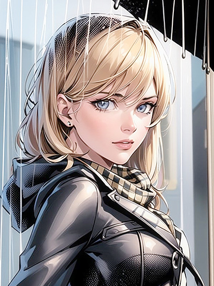 City hentai noon encounter with two people indulge in steamy AI porn