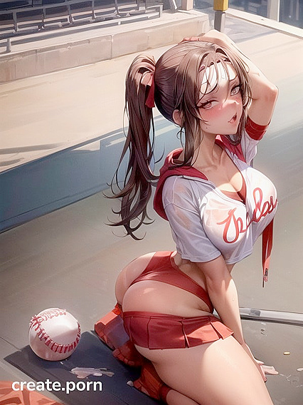 Cute Pigtails and Seductive Ass Play in Detailed Hentai AI Image
