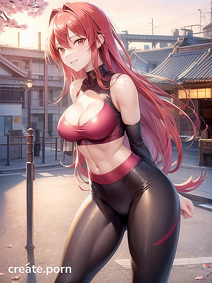 Waist-Shot Cosplay Fantasy in HD Hentai Wallpapers
