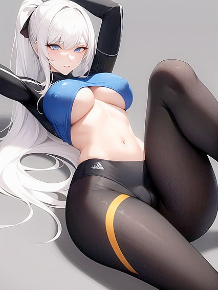Noelle Silva Wears Tight Leggings and Sporty Outfits for steamy Hentai Fun