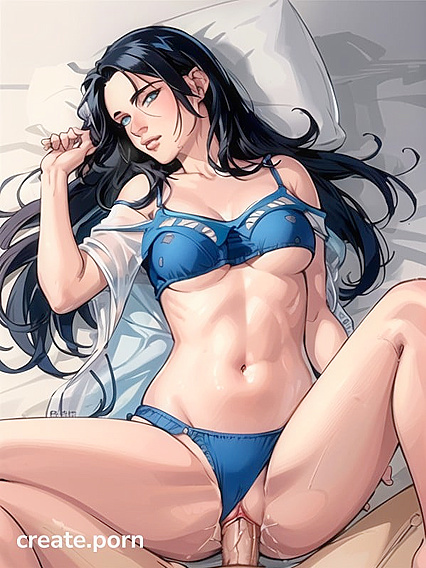 Pale-Skinned Beauty in Nighttime Pyjamas Enjoys Seductive Hentai Pleasure