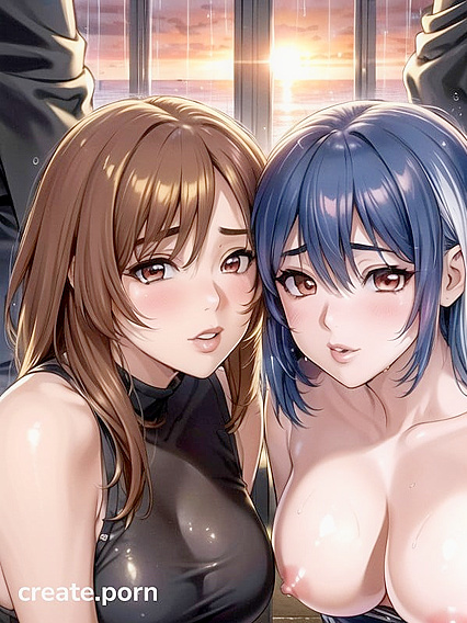 Medium Breasts and Tan Lines Heat Up the Changing Room in Seductive Hentai AI Image